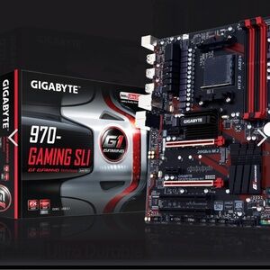 GIGABYTE 970-Gaming SLI with Red Accents